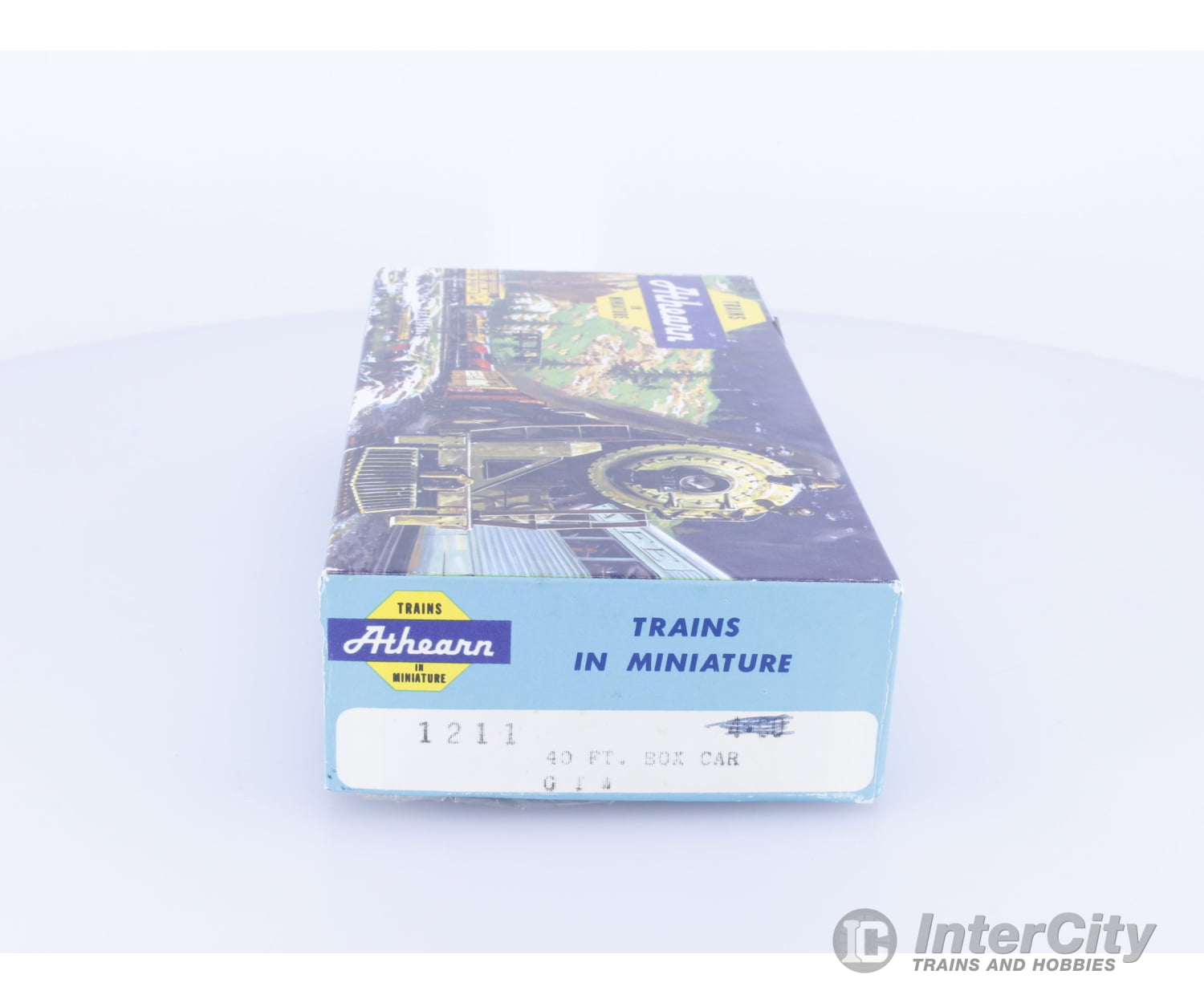 Athearn 1211 HO 40’ Boxcar Kit #2 Grand Trunk Western (GTW) 516156 Freight Cars