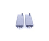Athearn 1349 HO Two 40’ Flatcars with Stakes Undecorated - Freight Cars