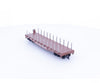 Athearn 1350 HO 40’ Flat Car with Stakes Southern Pacific (SP) 540026 - Freight Cars