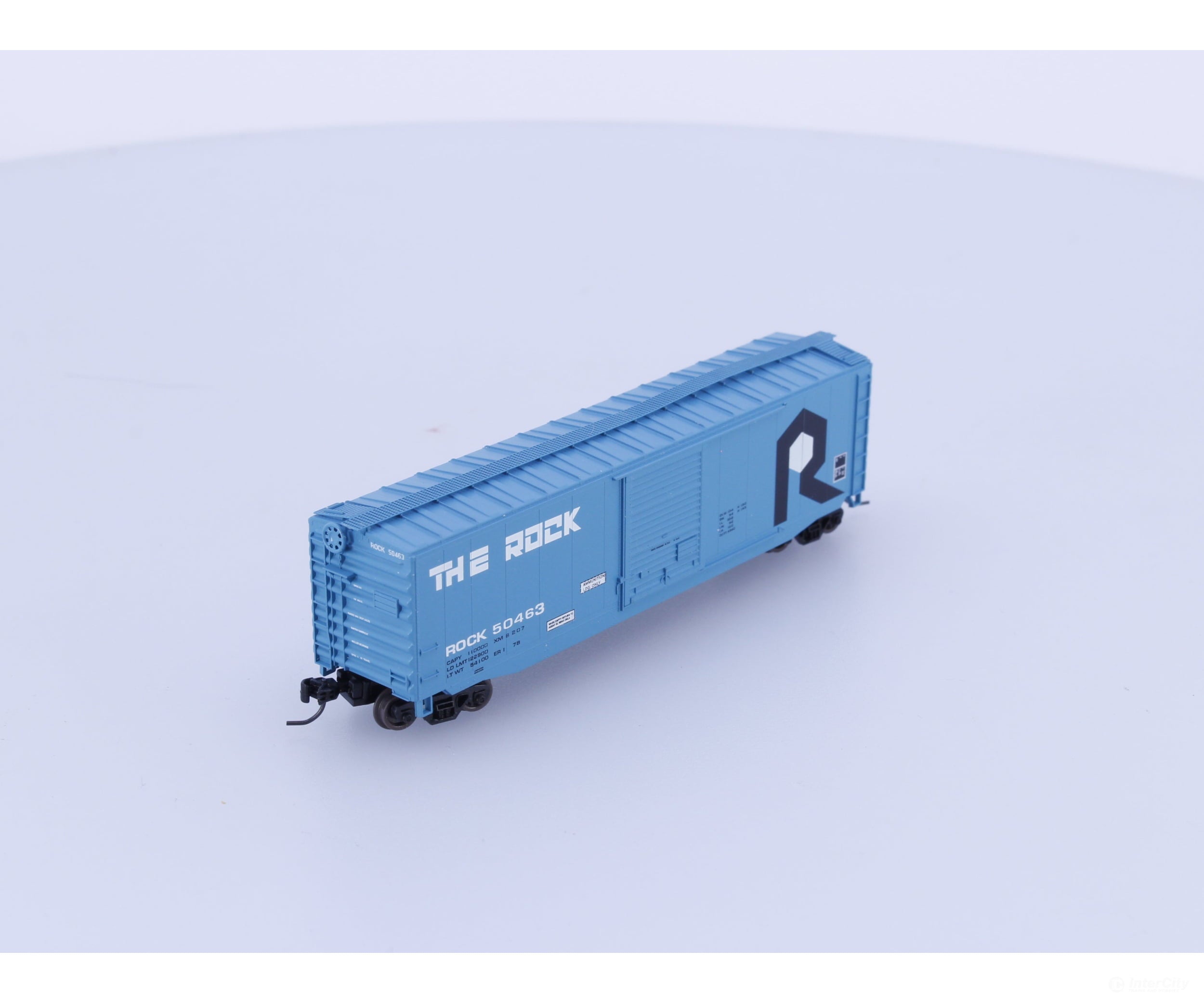 Athearn 14161 N 50’ PS-1 Single Door Box Car Chicago Rock Island and Pacific (ROCK) 50463 Freight Cars