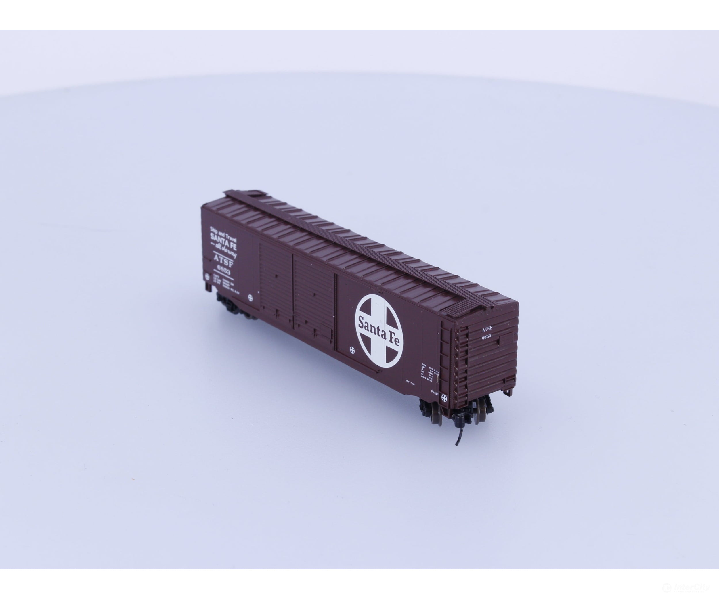 Athearn 14188 N 50’ PS-1 Box Car Double Door Santa Fe (SF) 6853 Freight Cars