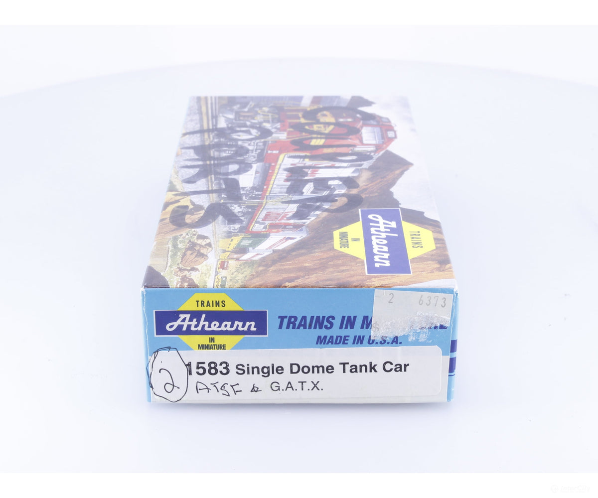 Athearn 1583 HO 2 x Tank Cars ATSF & GATX Atchison Topeka and Santa Fe (ATSF) 100801/16101 - Freight Cars