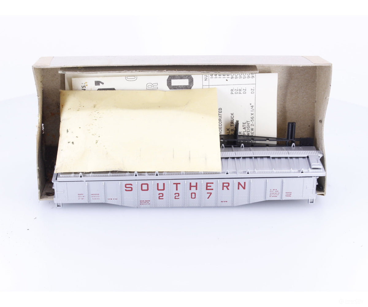 Athearn 1660 HO Covered Gondola Kit Southern Railway (SOU) 2207 - Freight Cars