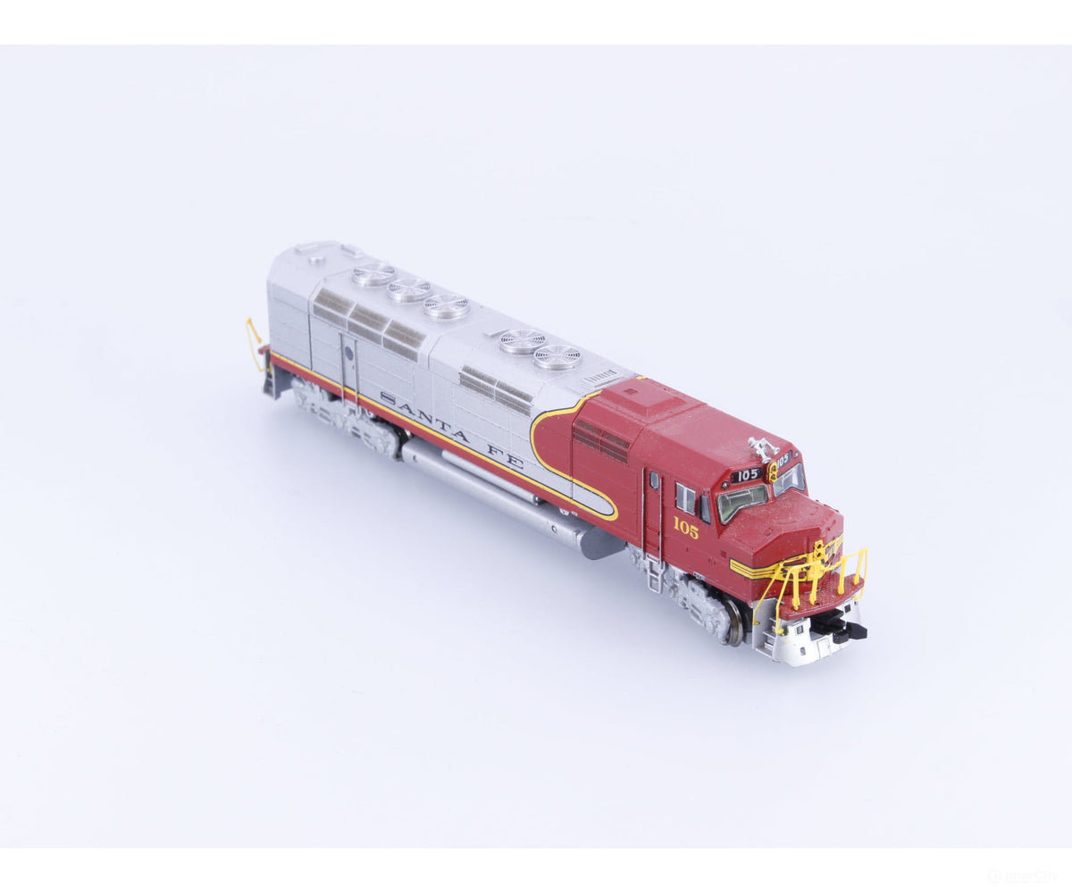 Athearn 16860 N EMD FP45 Diesel Locomotive Santa Fe (SF) 105 DCC & Sound - Locomotives