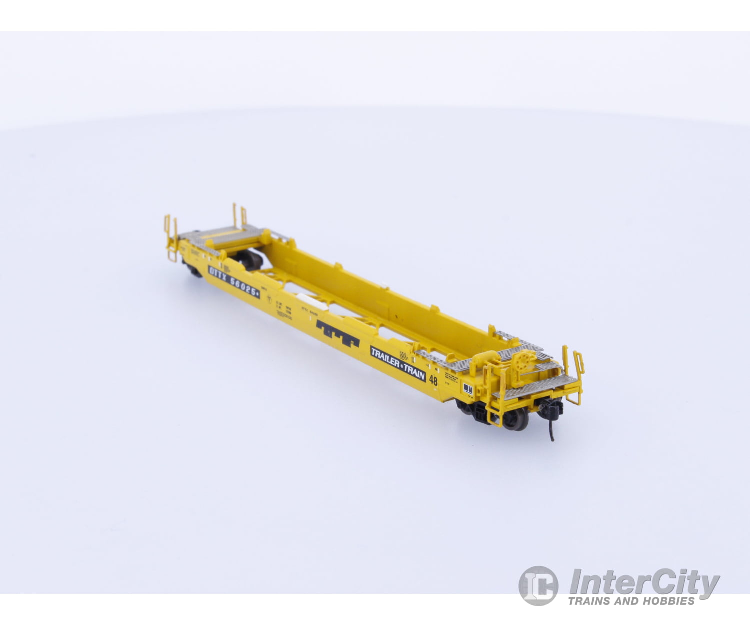 Athearn 17207 N Gunderson 48’ Husky Stack Well Car Trailer Train Trailer Train TTX Corp. (TTX) 56025 Freight Cars