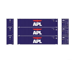 Athearn 17673 Ath17898 45 Container Apl 1 N Scale Freight Loads & Containers