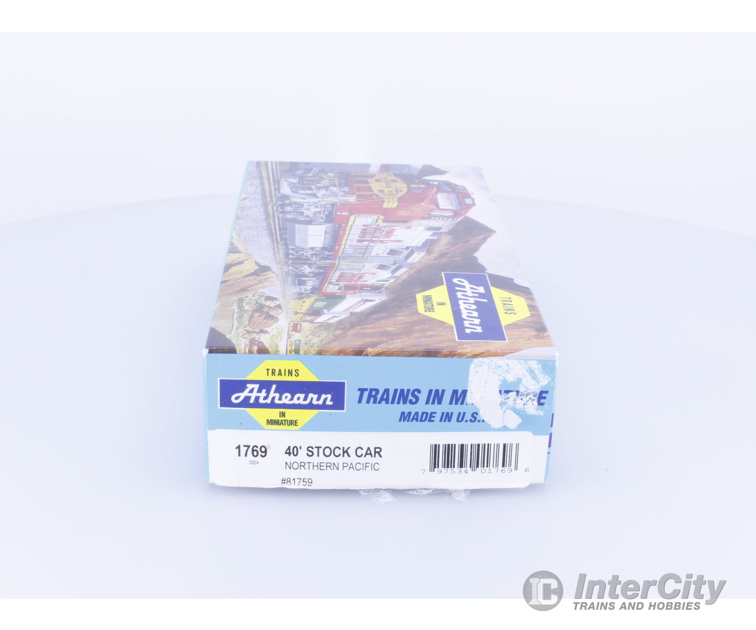 Athearn 1769 HO 40’ Stock Car Kit Northern Pacific (NP) 81759 Freight Cars