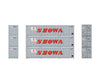 Athearn 17713 N Scale 40’ Smooth Side Container Showa 3 Pack Freight Loads & Containers