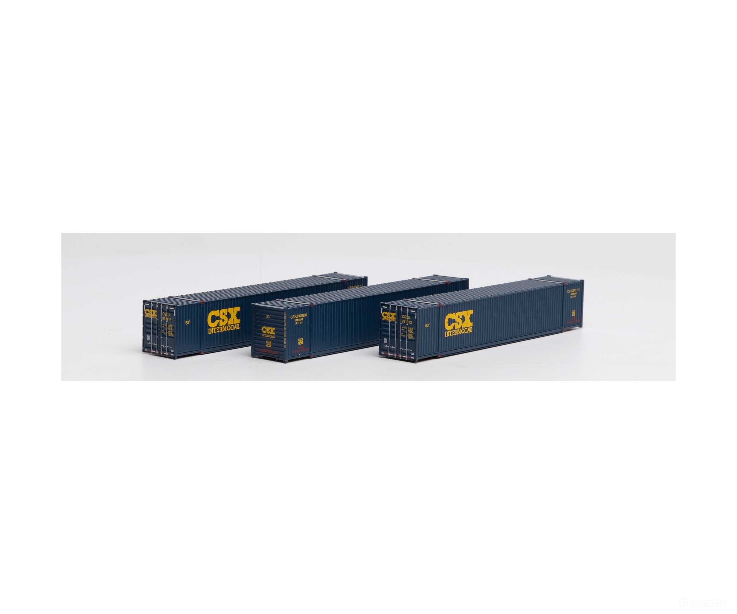 Athearn 17738 Athearn N 53' CIMC Container CSX #1 3 ATH17738 N Vehicles - Default Title (CH-140-17738)