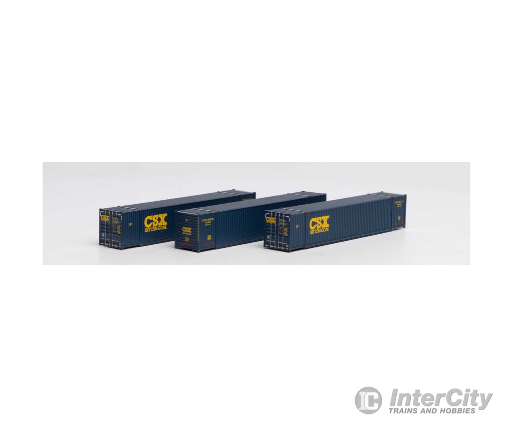 Athearn 17738 Athearn N 53' CIMC Container CSX #1 3 ATH17738 N Vehicles - Default Title (CH-140-17738)