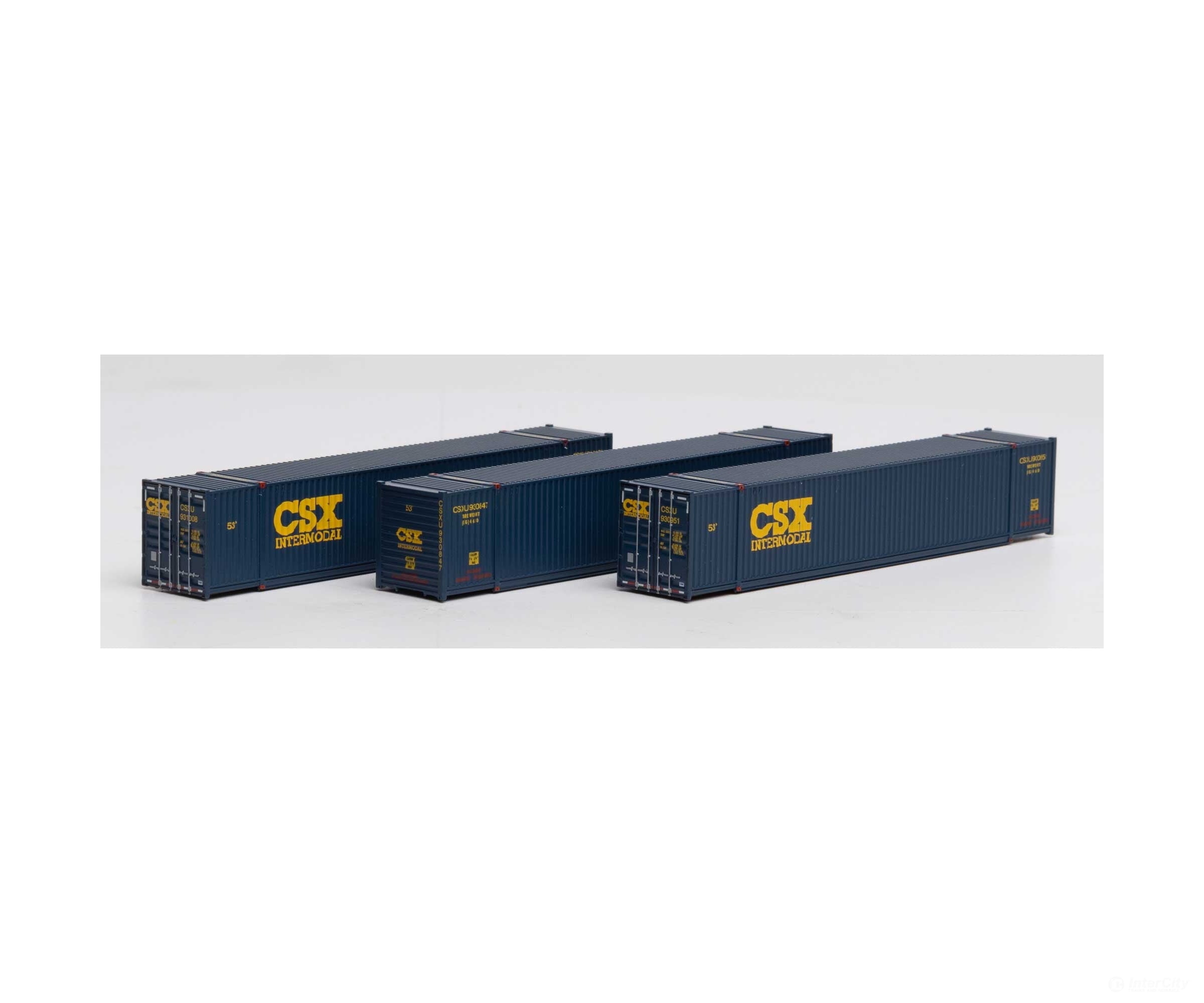 Athearn 17739 Athearn N 53 CIMC Container CSX #2 3 ATH17739 N Vehicles - Default Title (CH-140-17739)