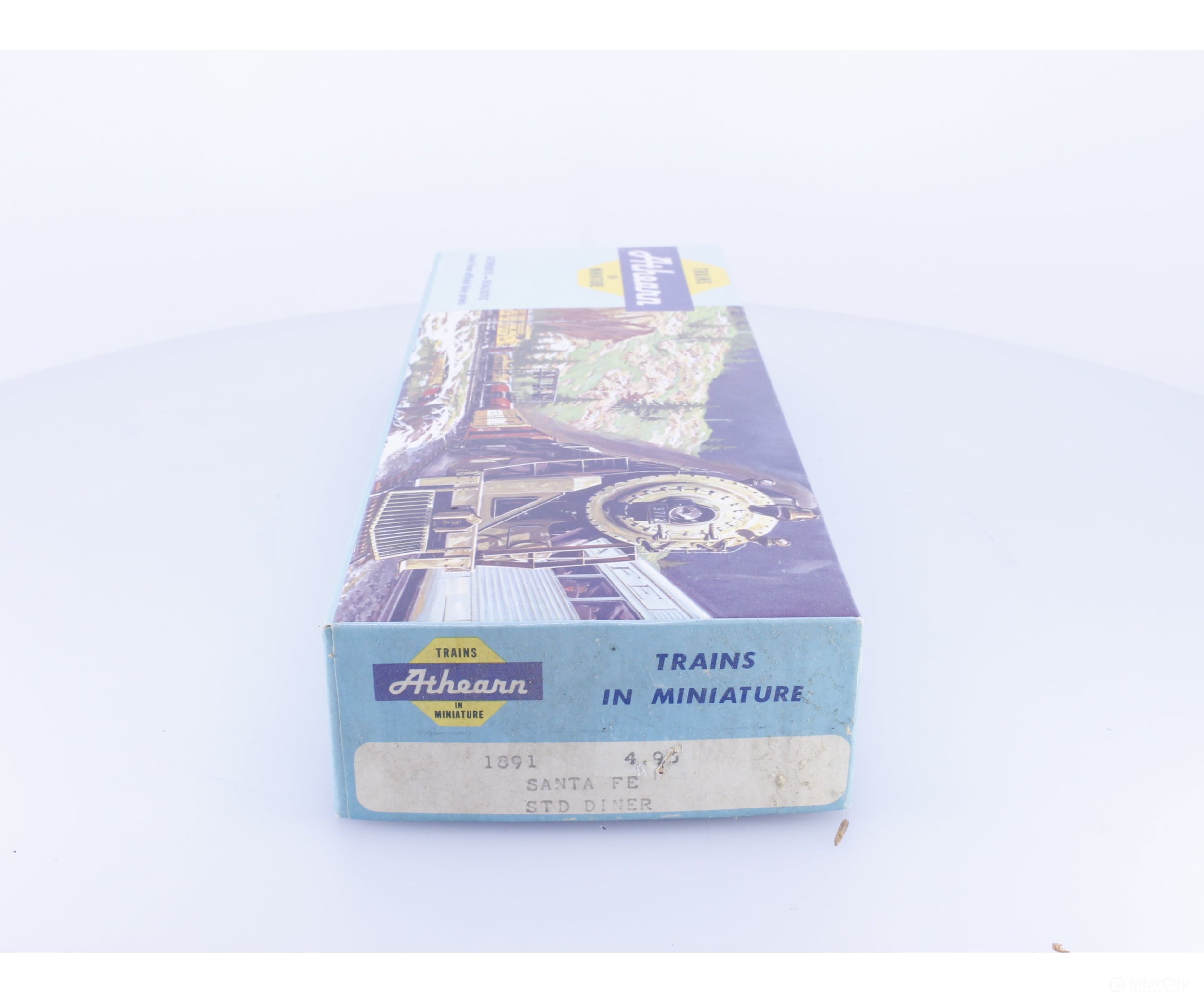 Athearn 1891 HO Standard Diner Car Kit Santa Fe (SF) 1407 - Passenger Cars