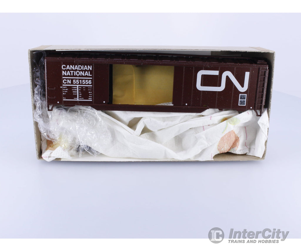 Athearn 198 HO 50’ Double Door Boxcar Kit Canadian National (CN) 551556 Freight Cars