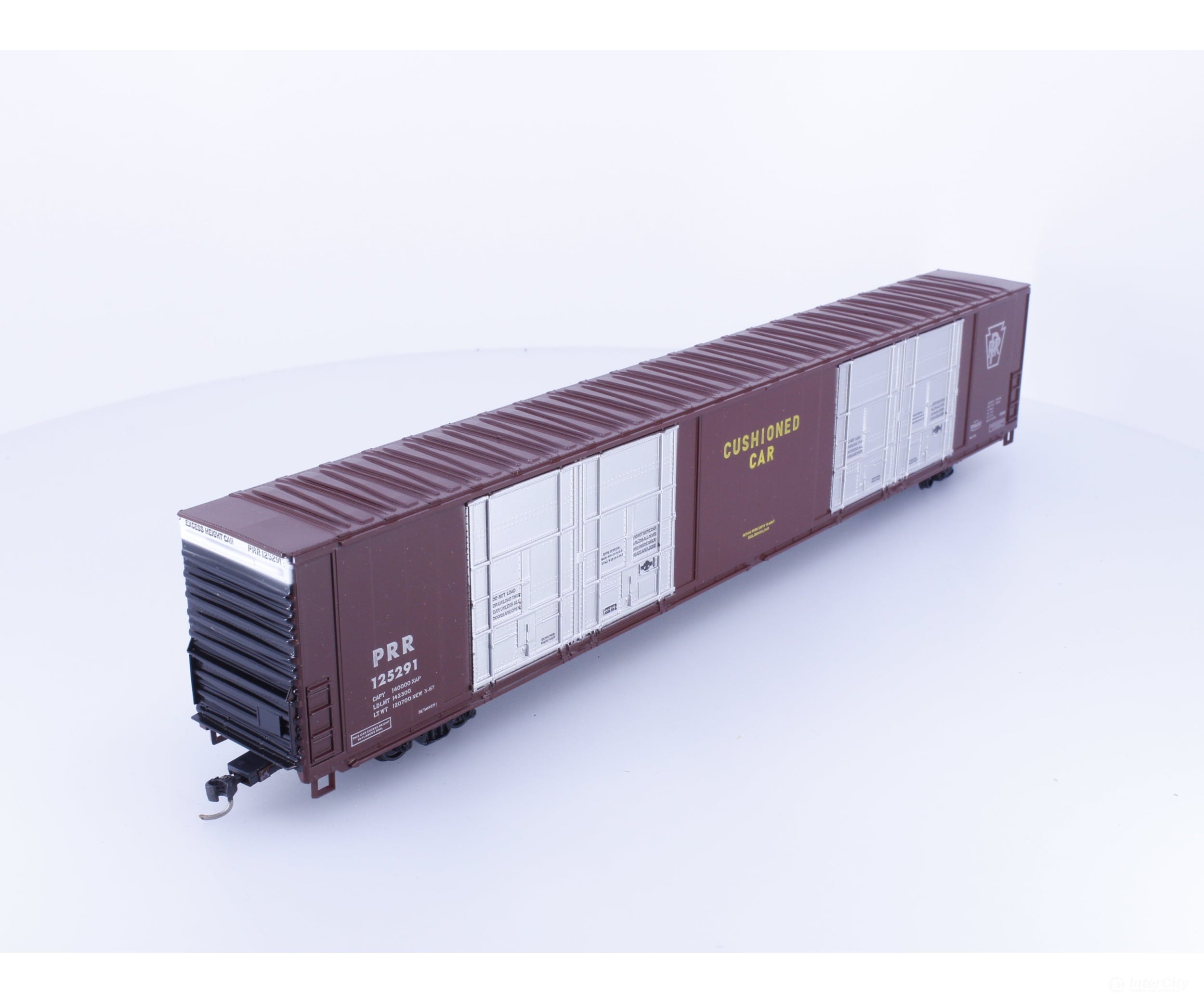 Athearn 1991 HO 86’ 8 Door Hi-Cube Boxcar Pennsylvania (PRR) 125291 - Freight Cars