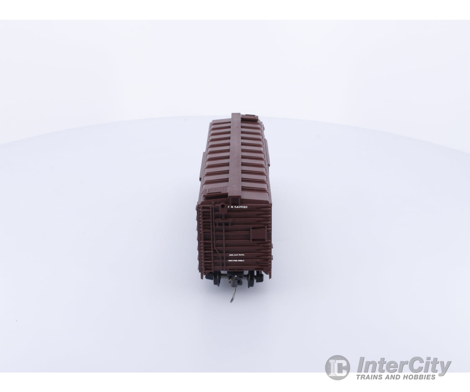 Athearn 200 HO CNR 40ft Boxcar ’Serves all of Canada’ Green leaf Canadian National (CN) 542090 Freight Cars