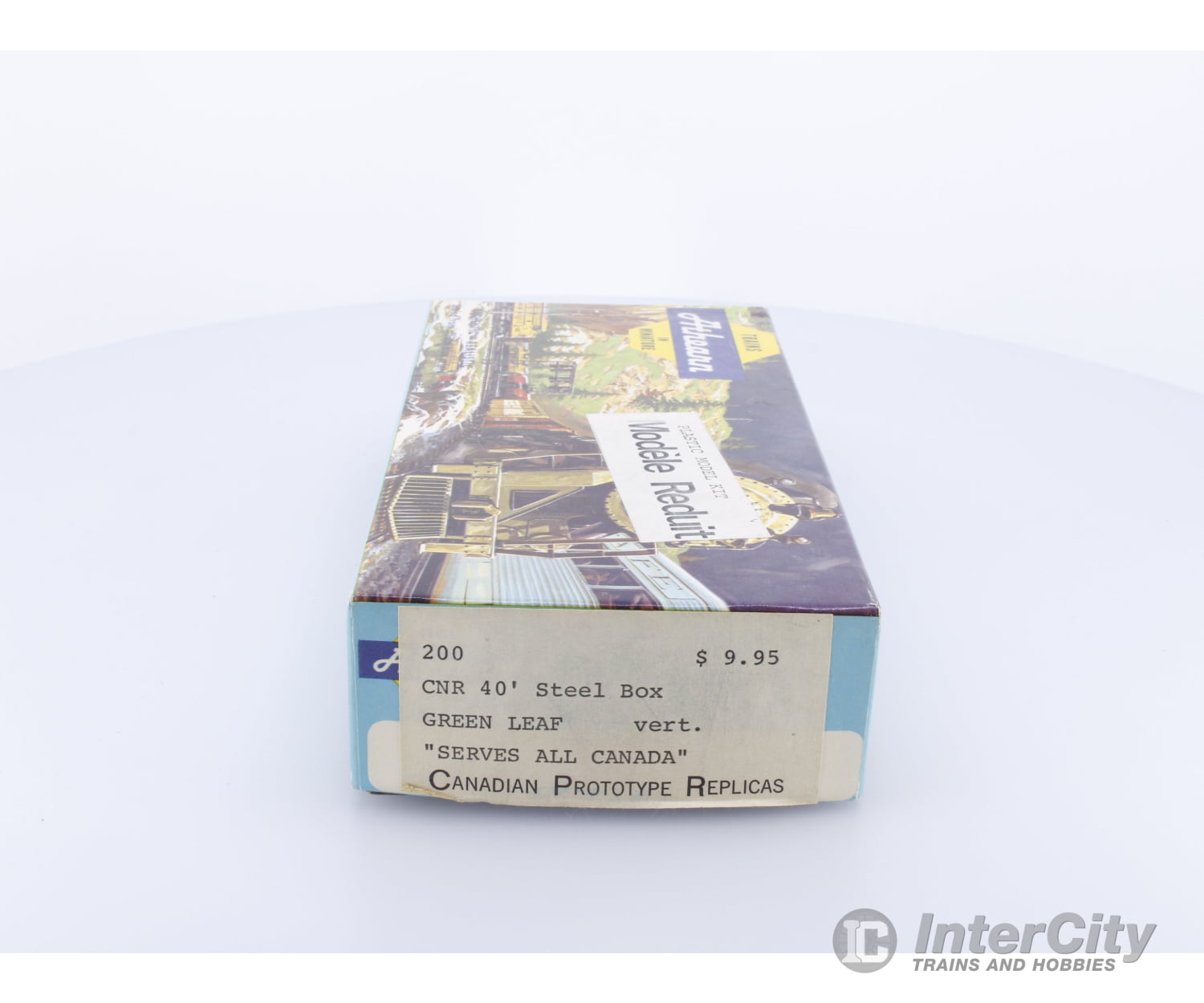 Athearn 200 HO CNR 40ft Boxcar ’Serves all of Canada’ Green leaf Canadian National (CN) 542090 Freight Cars