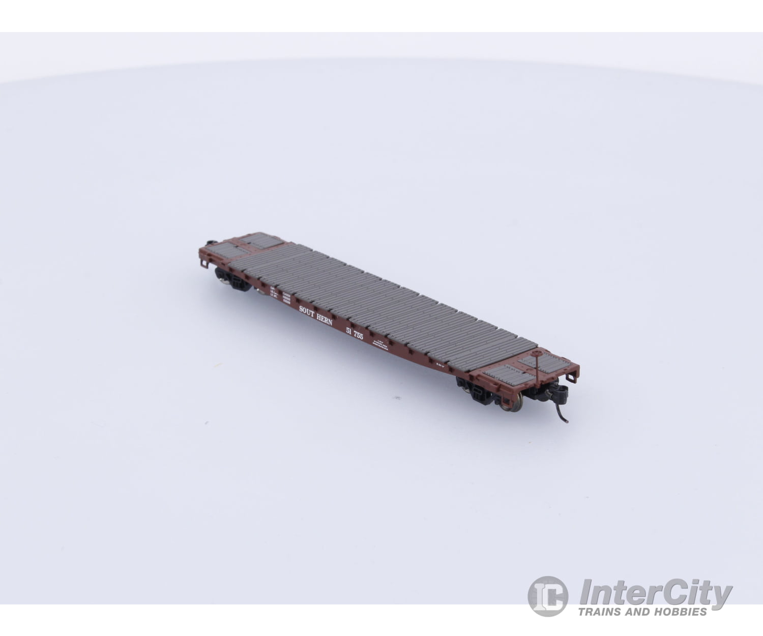 Athearn 24156 N 53’ GSC Flat Car Southern Railway (SOU) 51755 Freight Cars