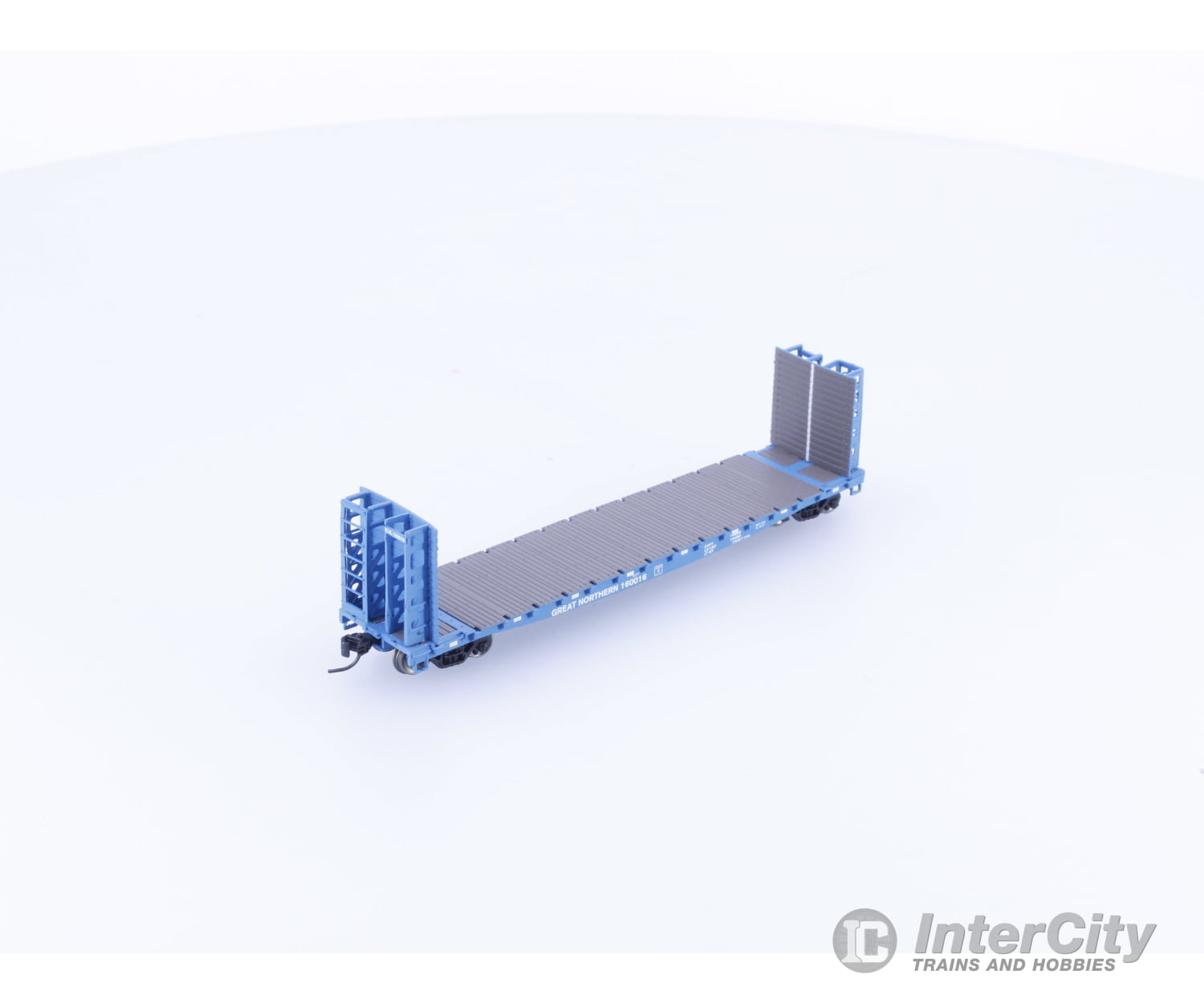 Athearn 24184 N 53’ Bulkhead Flatcar Great Northern (GN) 160016 Freight Cars