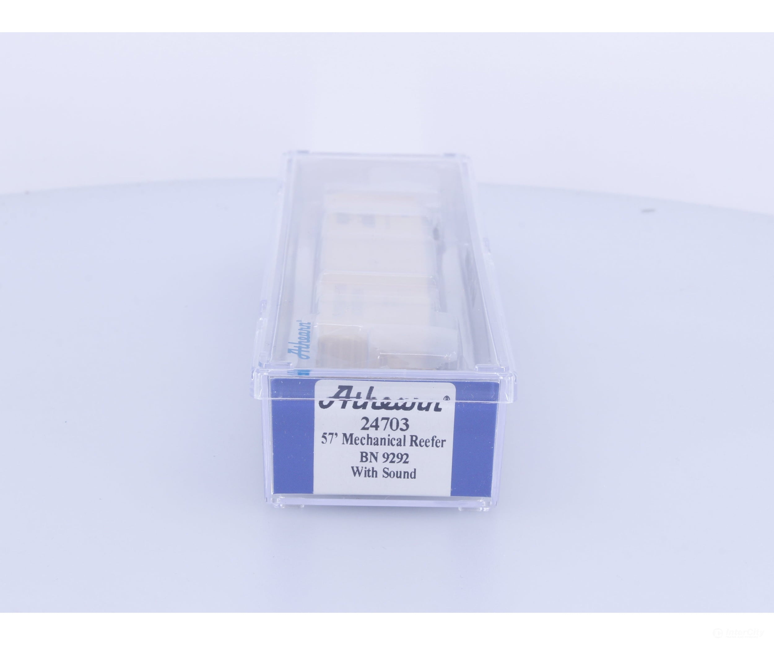 Athearn 24703 N 57’ Mechanical Reefer with Sound Burlington Northern (BN) 9292 Freight Cars