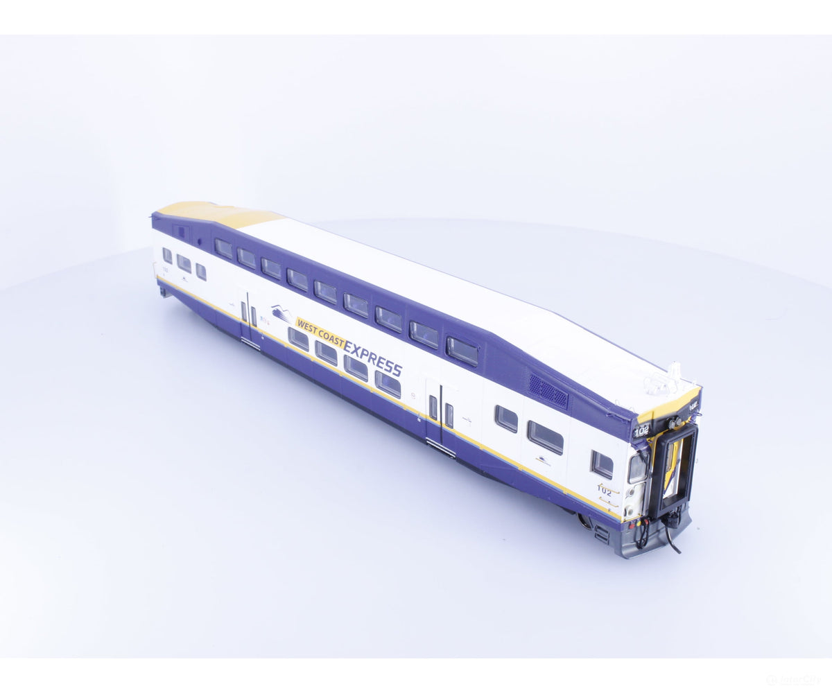 Athearn 2544 HO West Coast Express Bombardier Control Car West Coast Express (WCE) 102 Passenger Cars