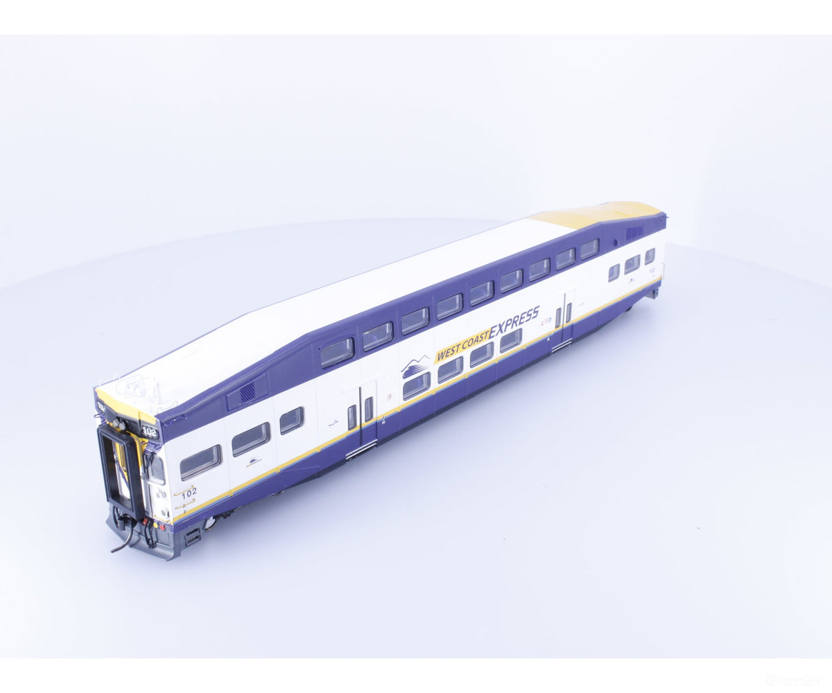 Athearn 2544 HO West Coast Express Bombardier Control Car West Coast Express (WCE) 102 Passenger Cars