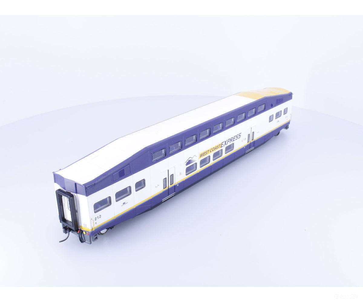 Athearn 2564 HO West Coast Express Bombardier Coach Car West Coast Express (WCE) 212 Passenger Cars