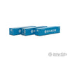 Athearn 27061 Athearn HO 40 Corrugated Low-Cube Container Hanjin #1 3 ATH27061 HO Vehicles - Default Title (CH-140-27061)