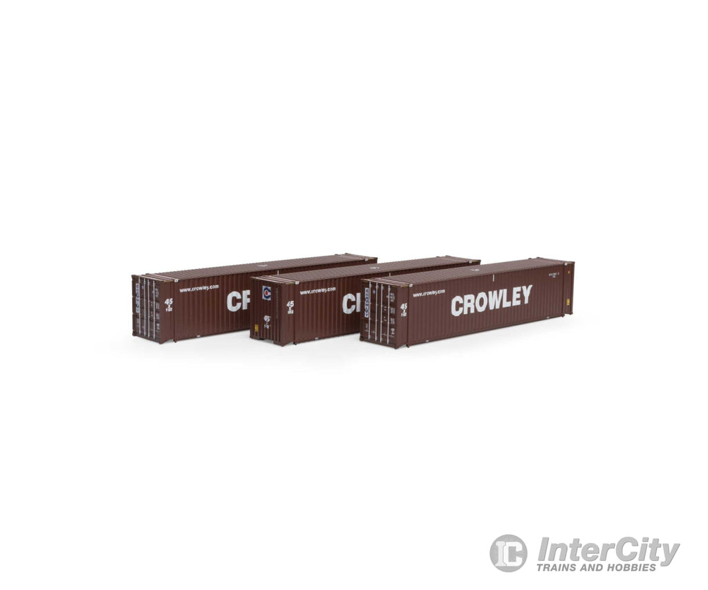 Athearn 28040 Athearn HO RTR 45 Container Crowley #1 3 ATH28040 HO Vehicles - Default Title (CH-140-28040)