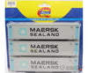 Athearn 2852 Ho Scale Maersk Sealand 45’ Container 3-Pack Freight Loads & Containers