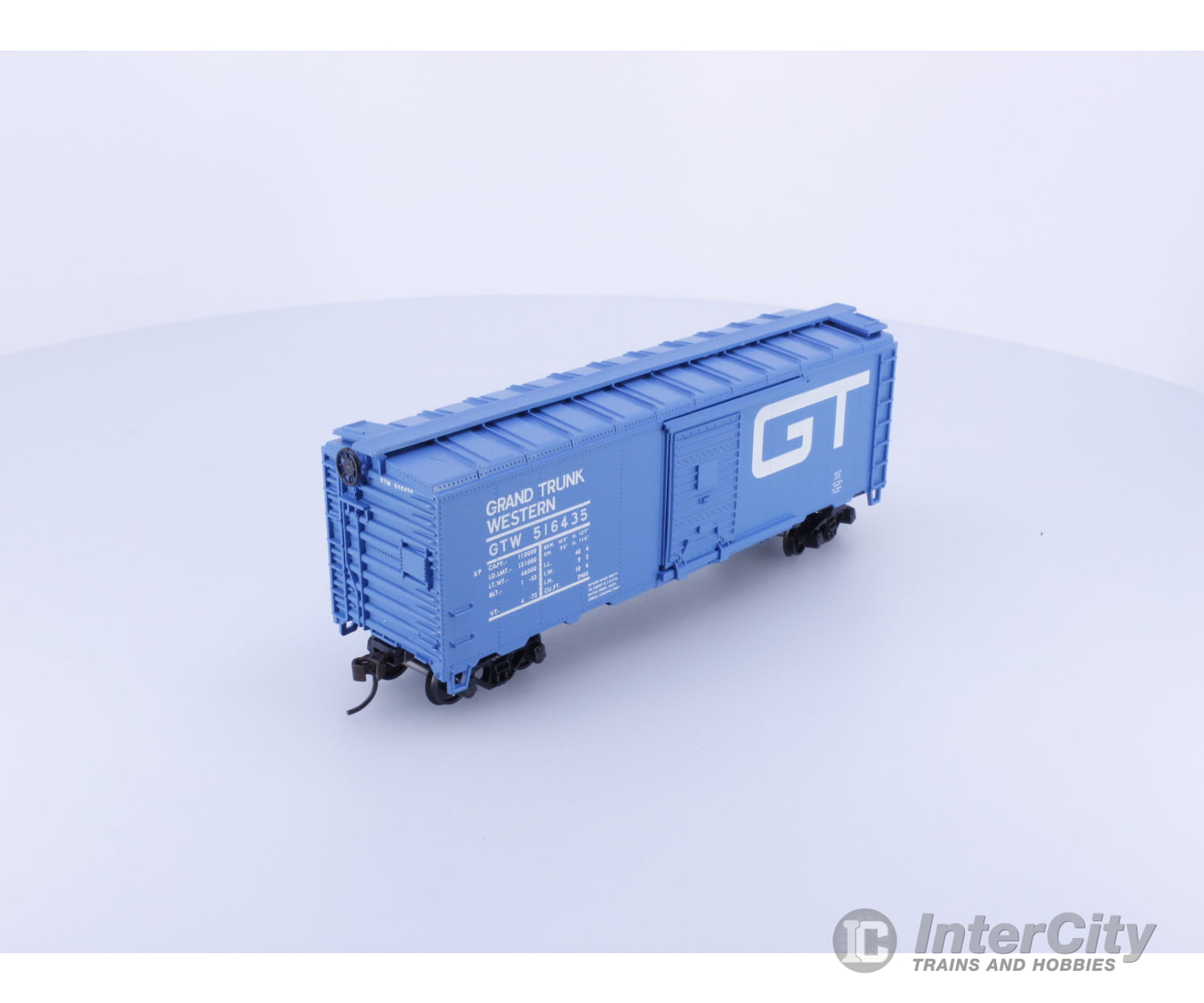 Athearn 294-1 HO 40’ Box Car Grand Trunk Western (GTW) 516435 Freight Cars