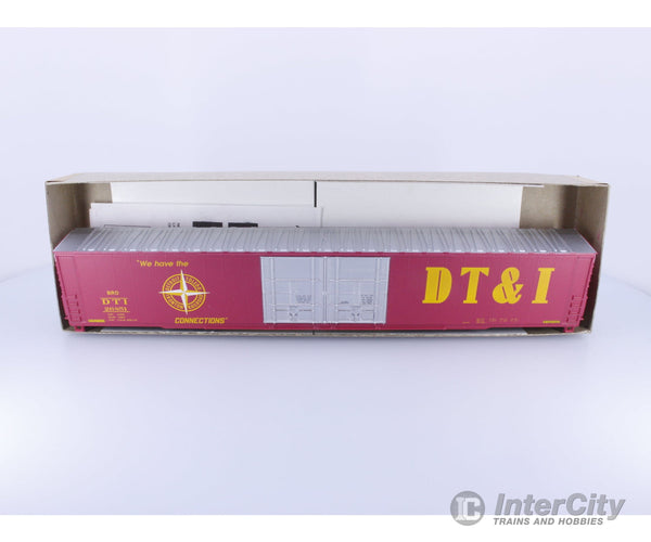 Athearn 2945 HO 86’ Hi-Cube-4D Box Car Kit Detroit Toledo and Ironton (DTI) 26851 Freight Cars