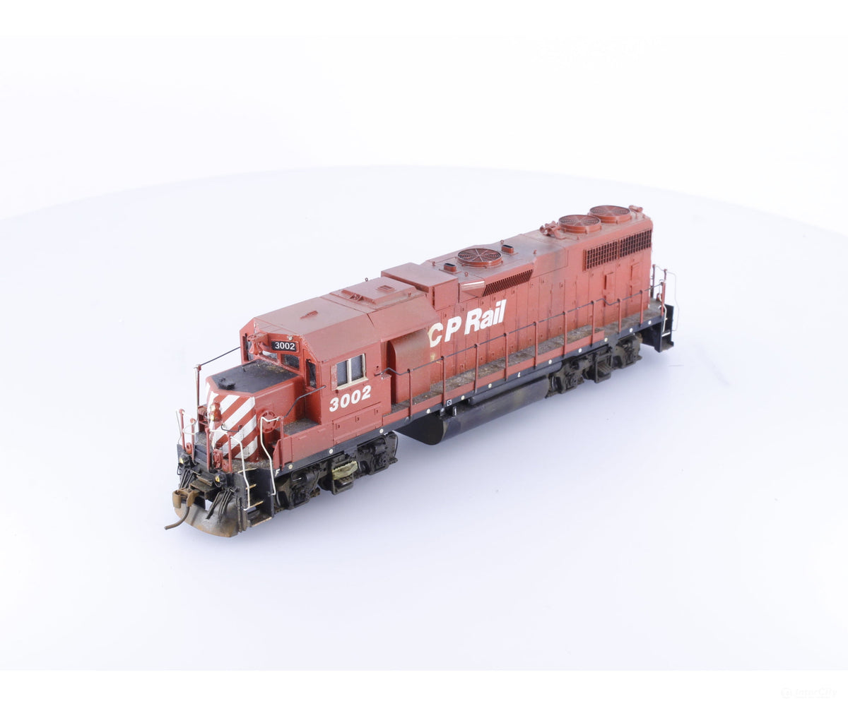 Athearn 3002 HO GP38 Diesel Locomotive Canadian Pacific (CP) 3002 Analog DC - Locomotives
