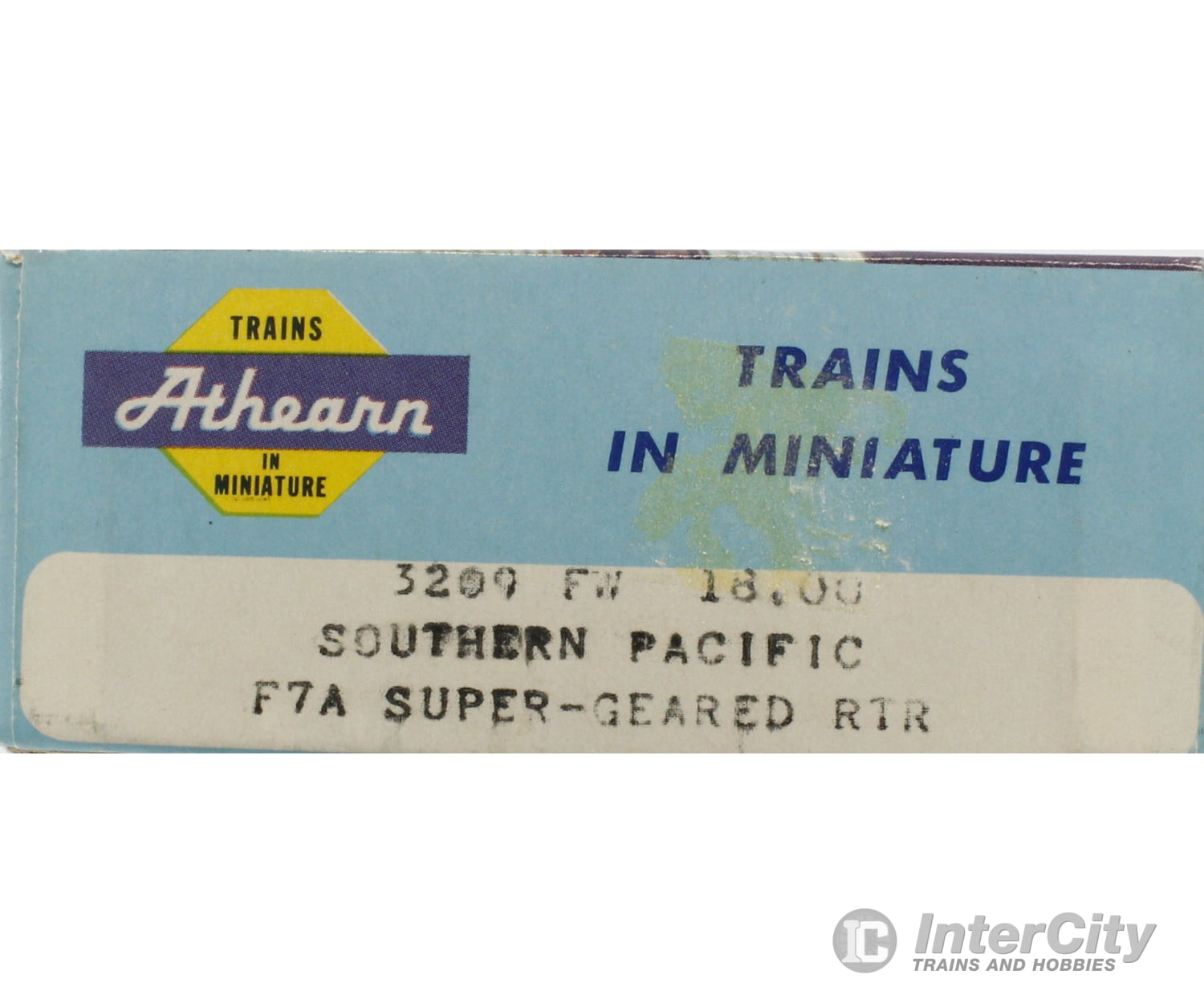 Athearn 3209 Ho F7A Super-Geared Rtr Locomotive Southern Pacific (Sp) 6352 Analog Dc Locomotives