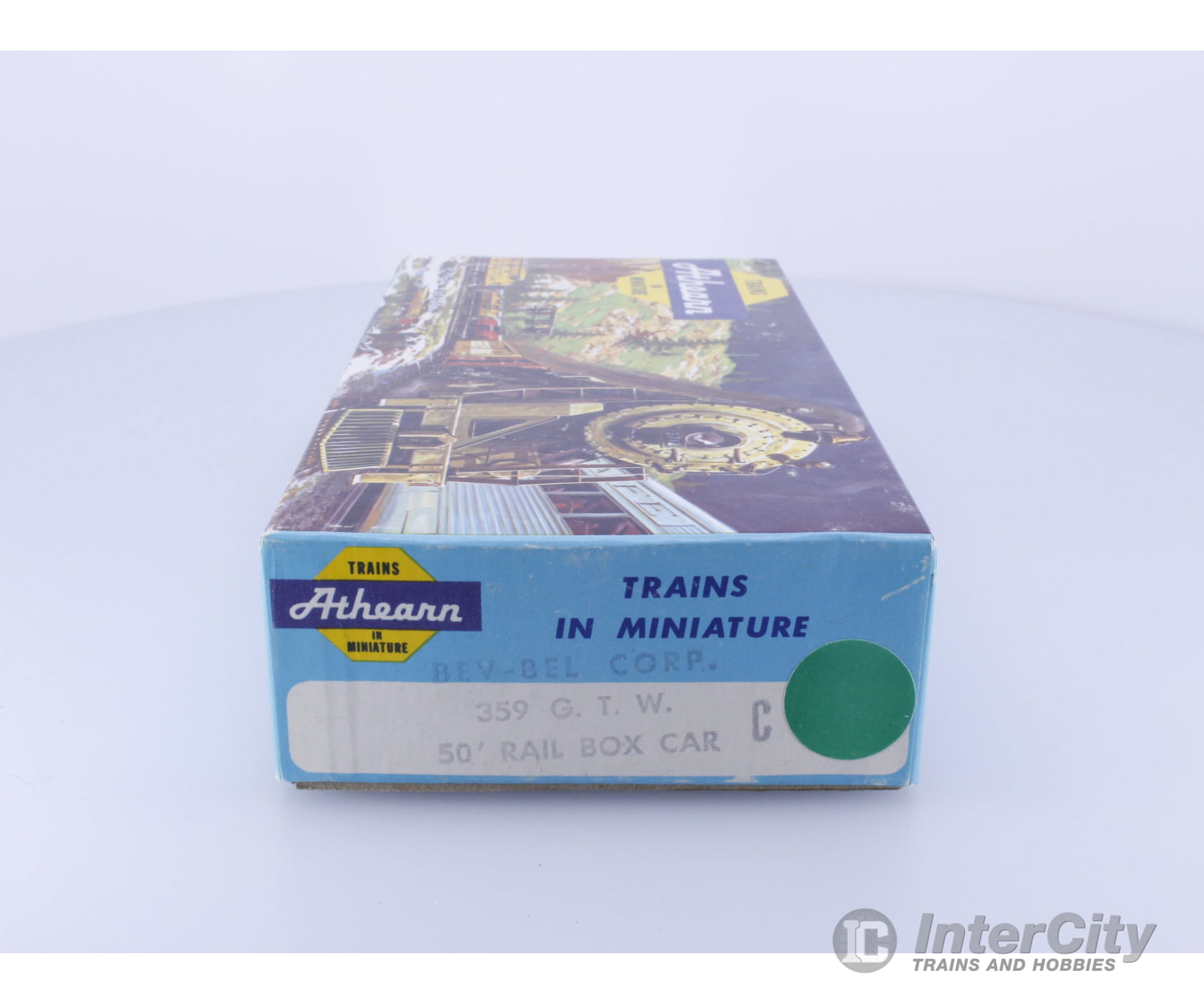 Athearn 359 HO 50’ Rail Box Car Grand Trunk Western (GTW) 309309 Freight Cars