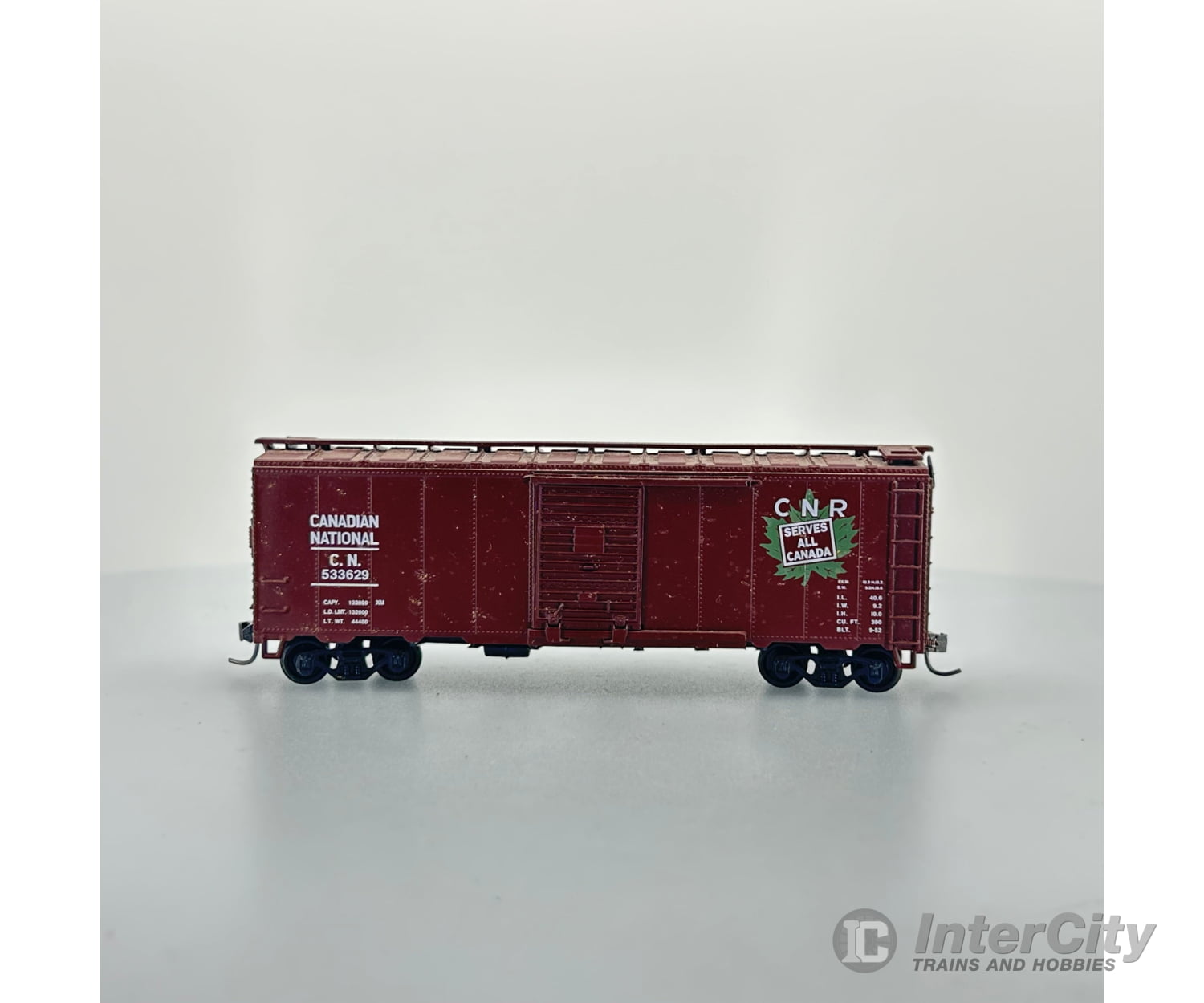 Athearn 40 Single Door Boxcar Canadian National Cn 533629 Freight Cars