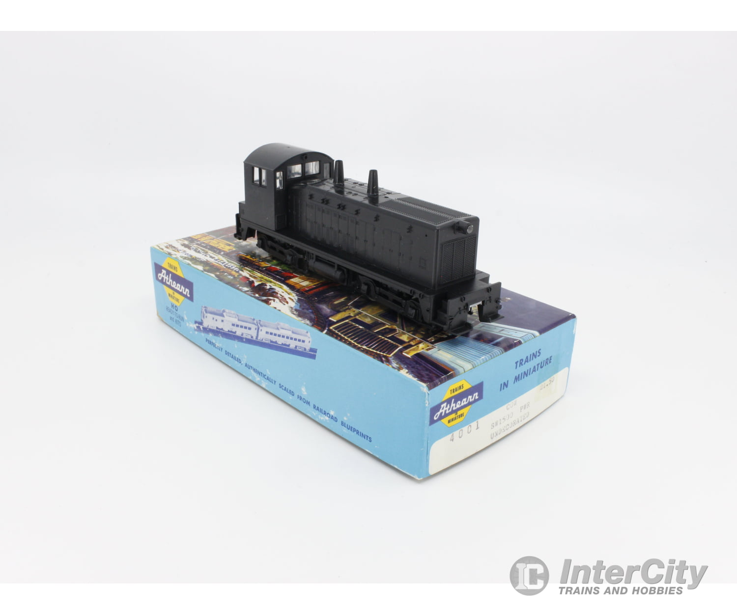 Athearn 4001 Ho Sw1500 Pwr Locomotive Undecorated Analog Dc Locomotives