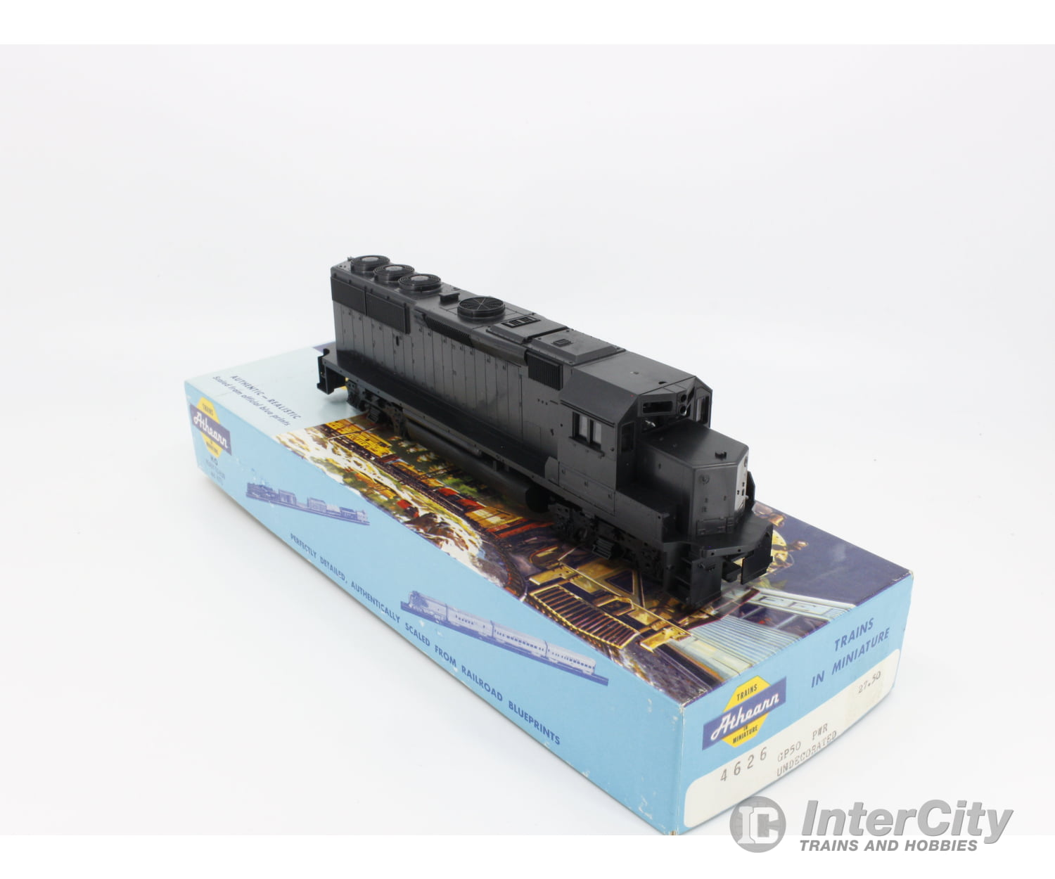 Athearn 4626 Ho Gp50 Powered Locomotive Undecorated Analog Dc (#2) Locomotives