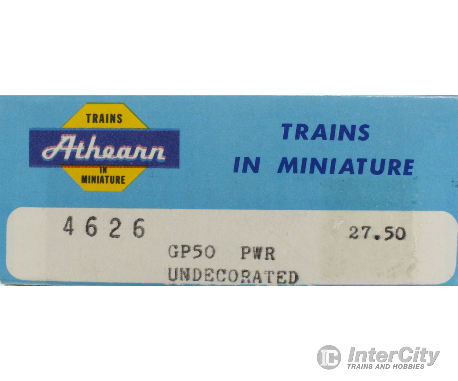 Athearn 4626 Ho Gp50 Powered Locomotive Undecorated Analog Dc (#2) Locomotives