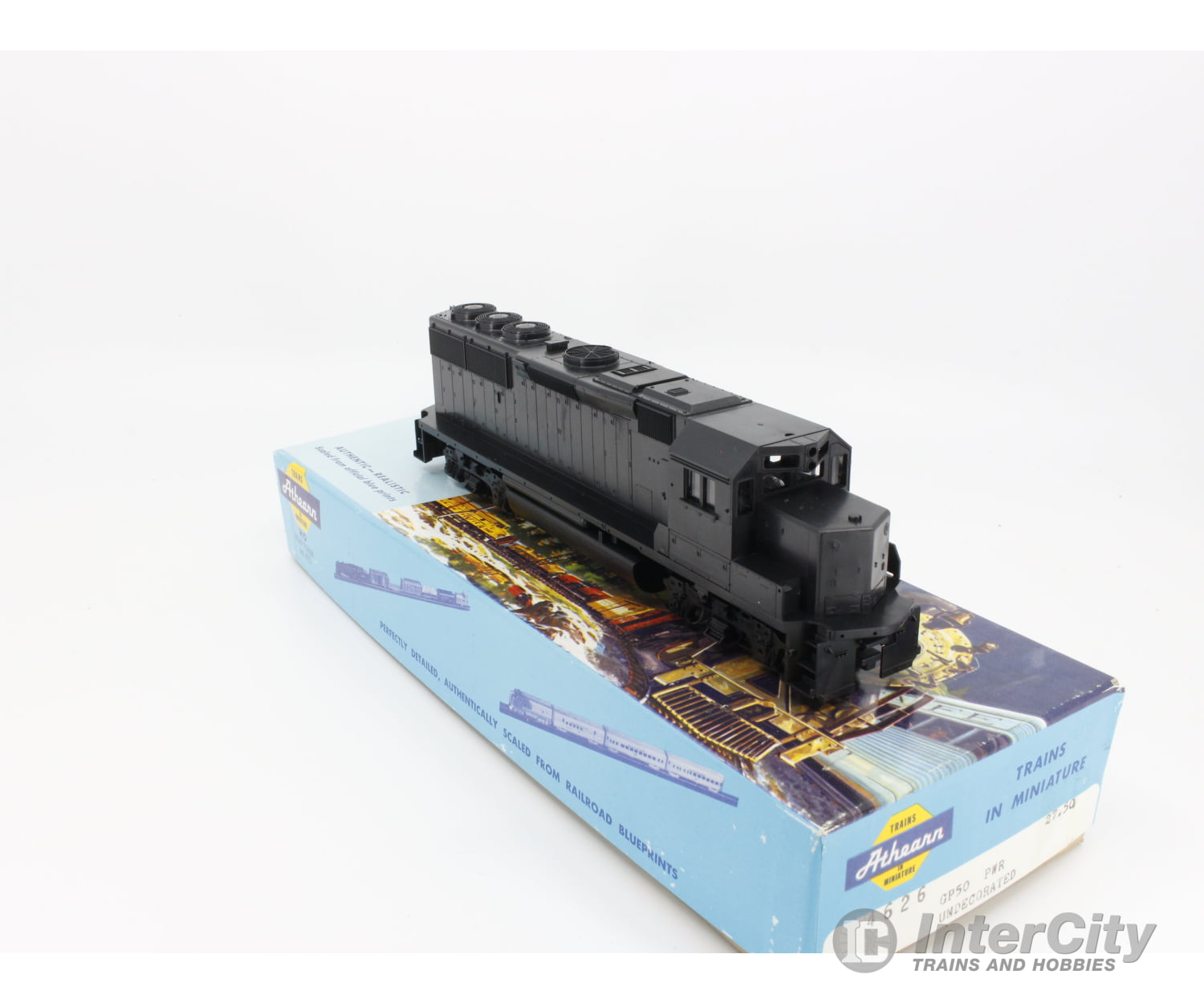 Athearn 4626 Ho Gp50 Powered Locomotive Undecorated Analog Dc Locomotives