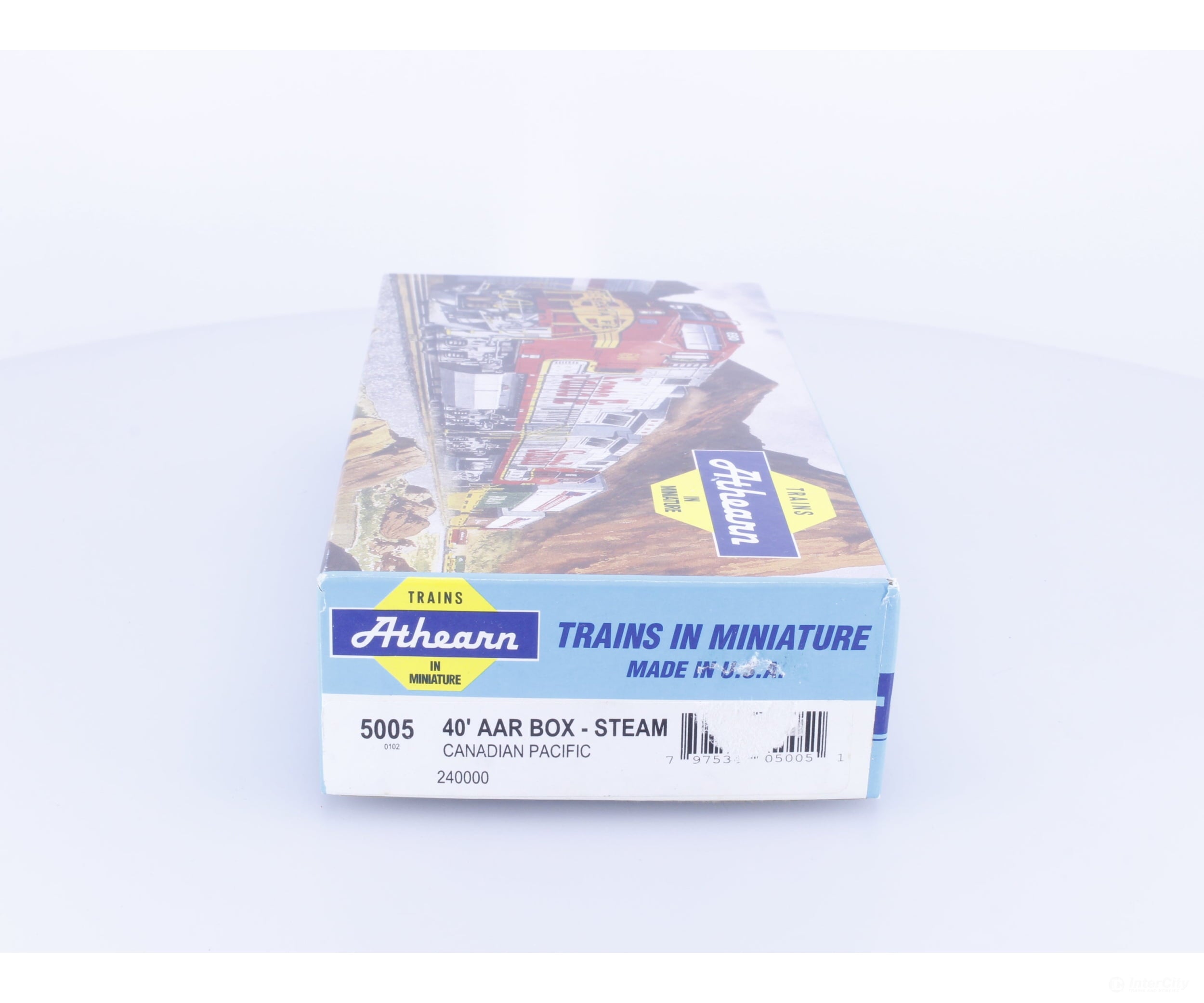 Athearn 5005 HO 40’ AAR Boxcar Kit #4 Canadian National (CN) 240000 Freight Cars