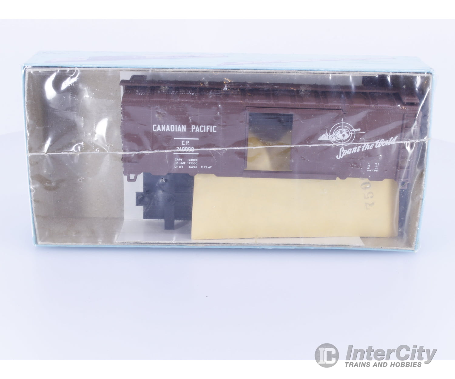 Athearn 5005 HO 40’ Boxcar Kit #5 Canadian Pacific (CP) 240000 (#5) Freight Cars