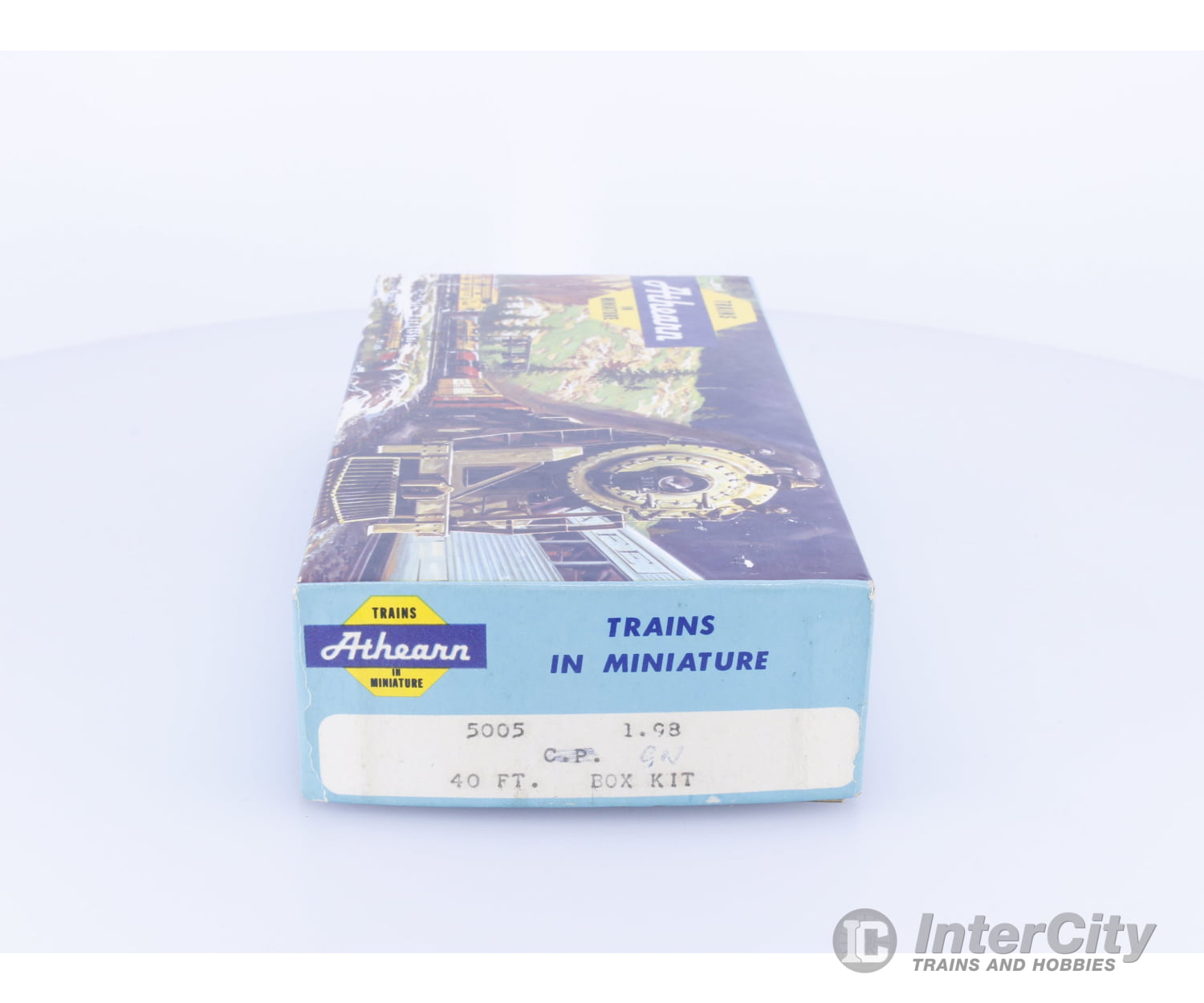 Athearn 5005 HO 40’ Boxcar Kit Great Northern (GN) 11582 Freight Cars