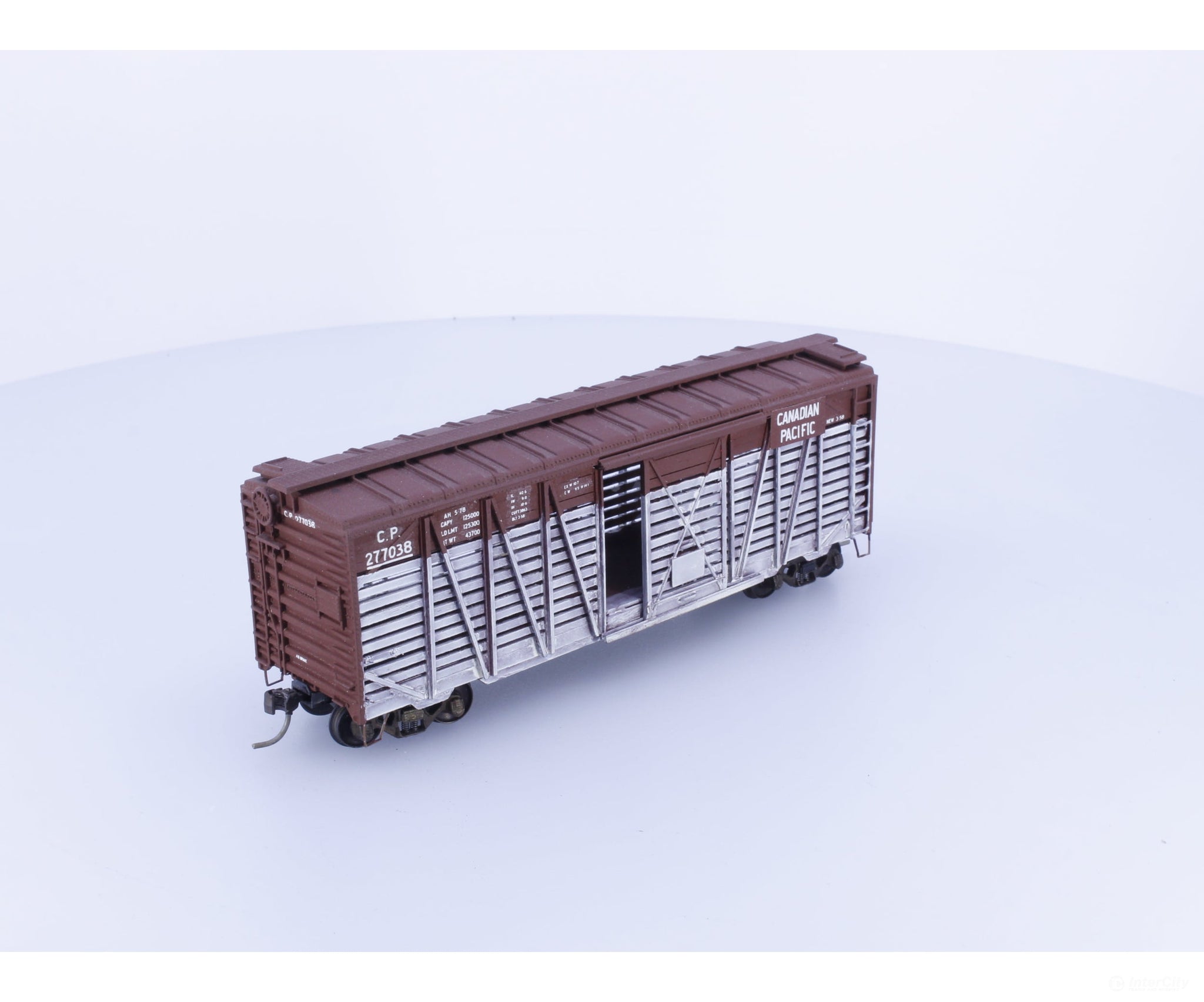 Athearn 5011 HO 40’ Stock Car Canadian Pacific (CP) 277038 - Freight Cars