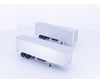 Athearn 5151 HO 40’ Piggy Back Trailers Box of 2 Undecorated - Vehicles
