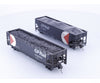 Athearn 5402 HO 2 x 34’ Hopper Cars with Load and one with Weathering Canadian Pacific (CP) 359163/359943 - Freight Cars