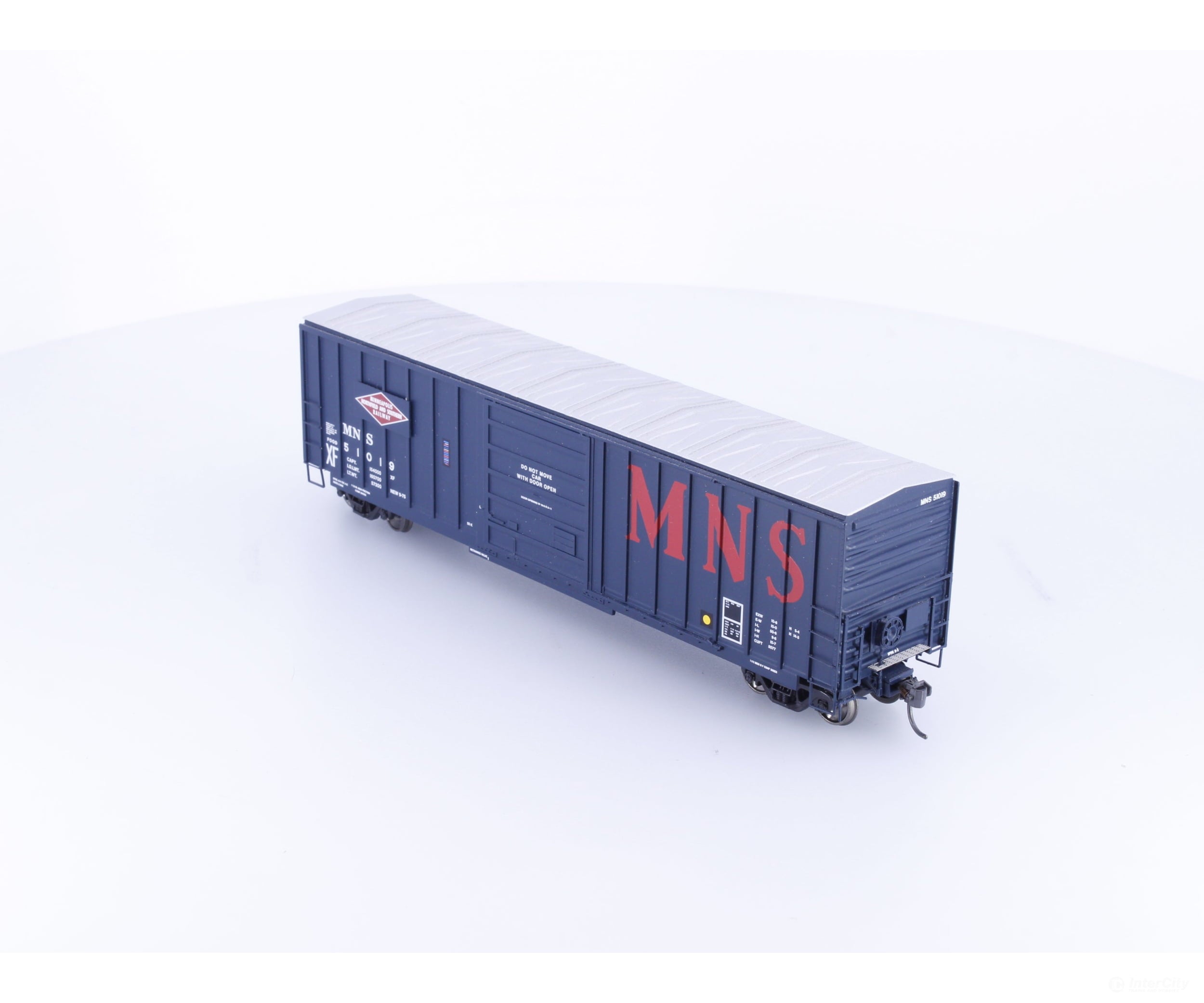Athearn 5819 HO 50’ PS 5344 Single Door Boxcar Minneapolis Northfield & Southern (MNS) 51019 - Freight Cars