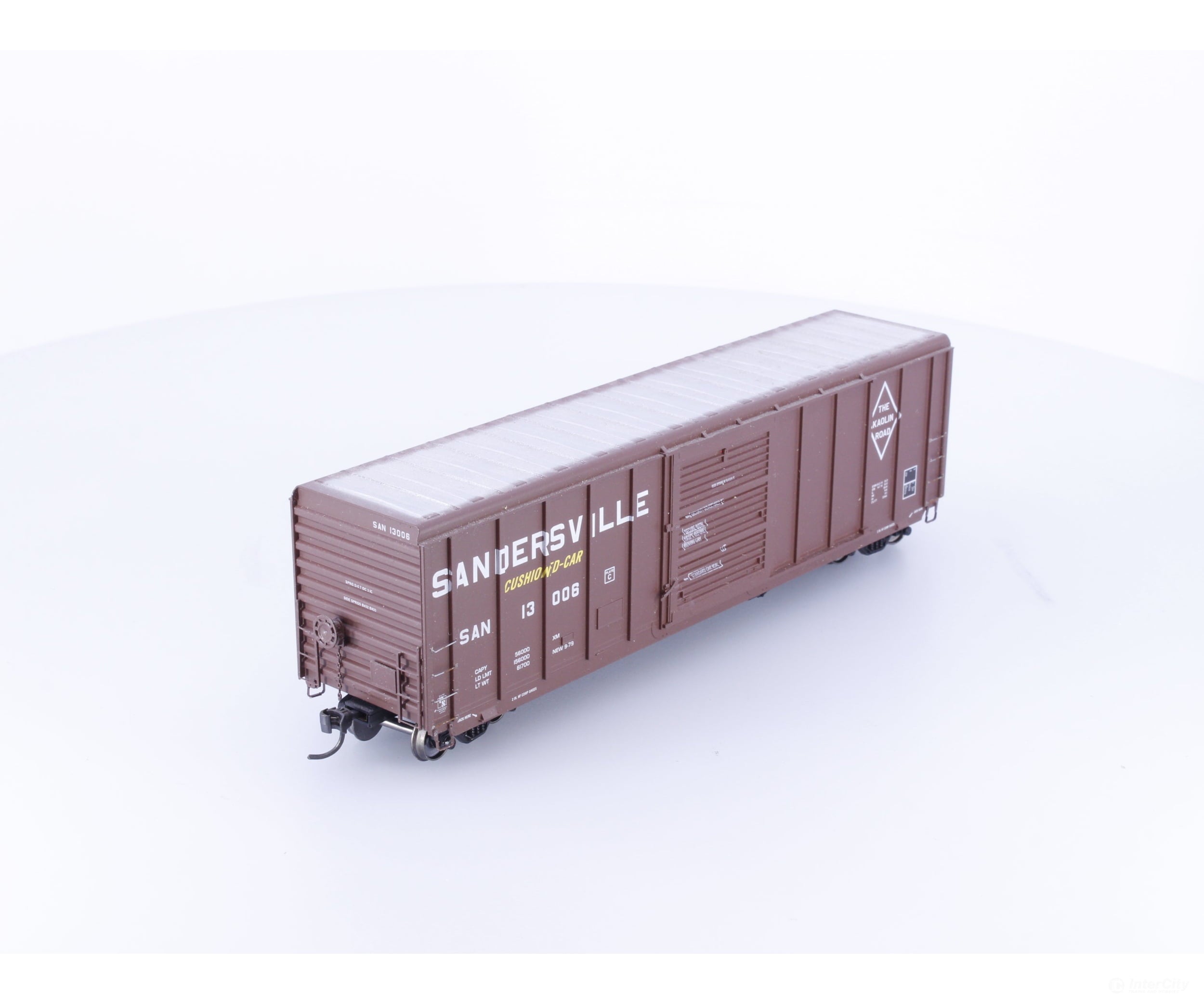 Athearn 5820 HO 50’ PS 5344 Single Door Boxcar Sandersville Railroad (SAN) 13006 - Freight Cars