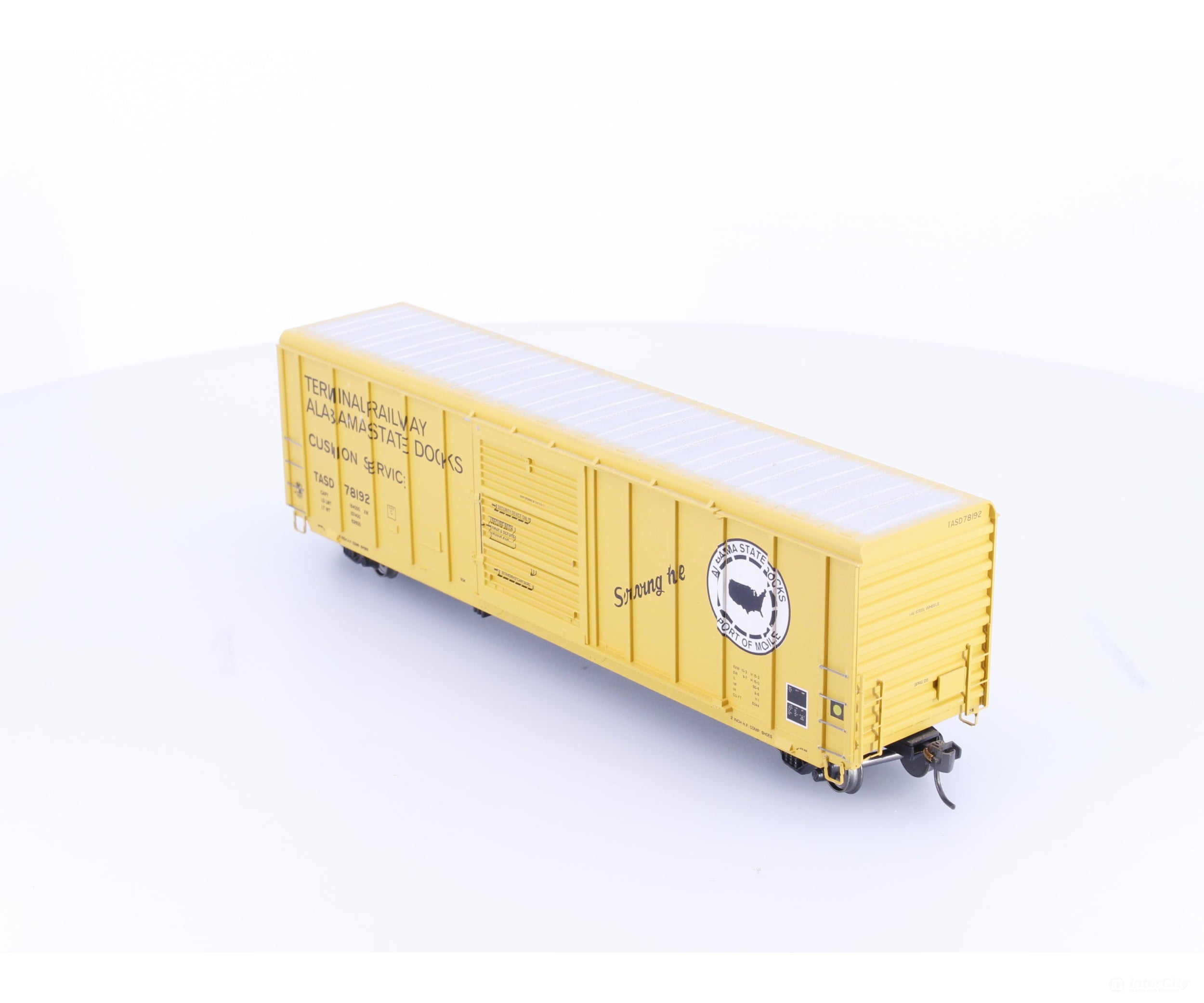 Athearn 5830 HO 50’ PS 5344 Boxcar Alabama State Docks (TASD) 78192 - Freight Cars