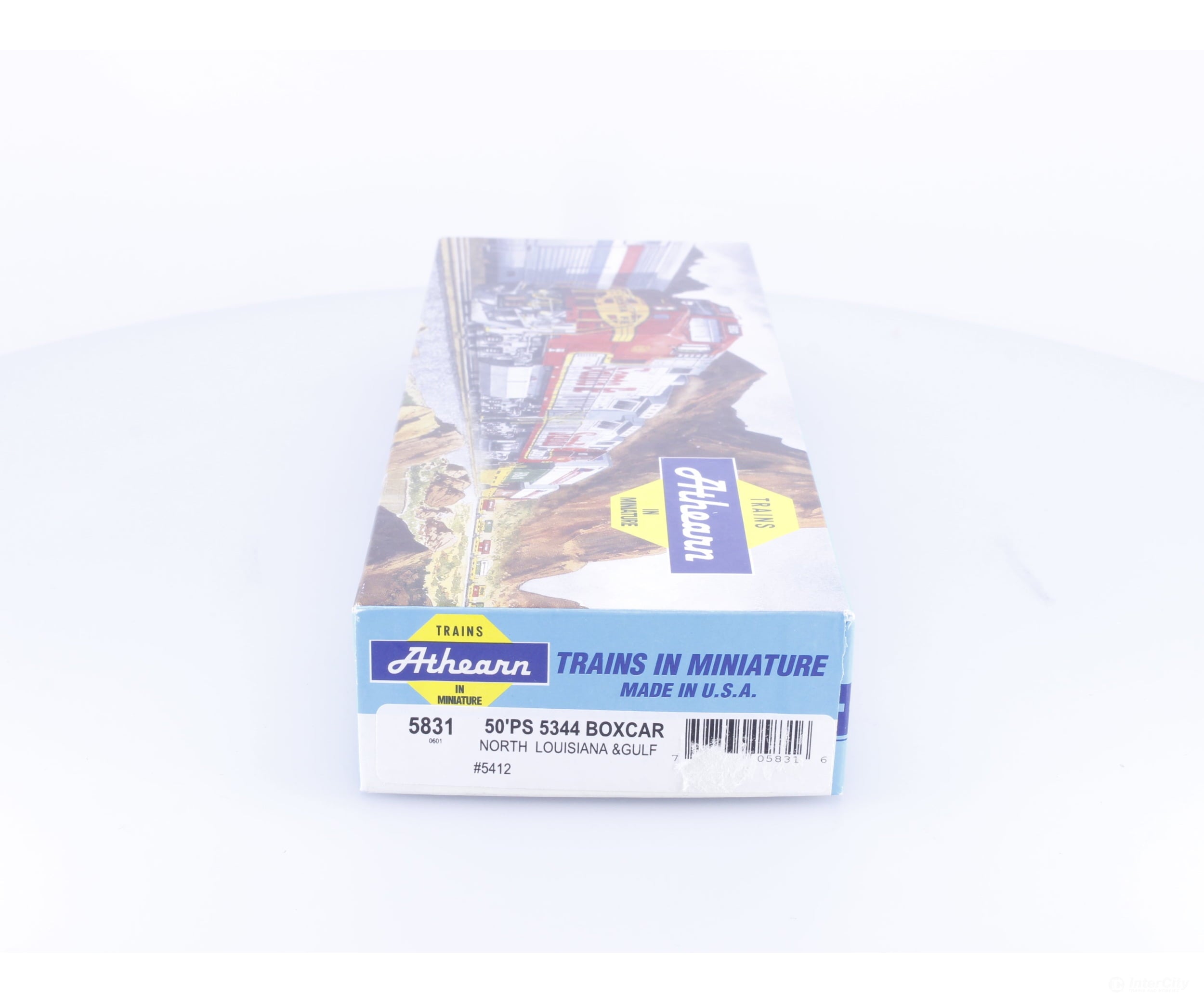 Athearn 5831 HO 50’ PS 5344 Single Door Boxcar North Louisiana and Gulf (NLG) 5412 - Freight Cars