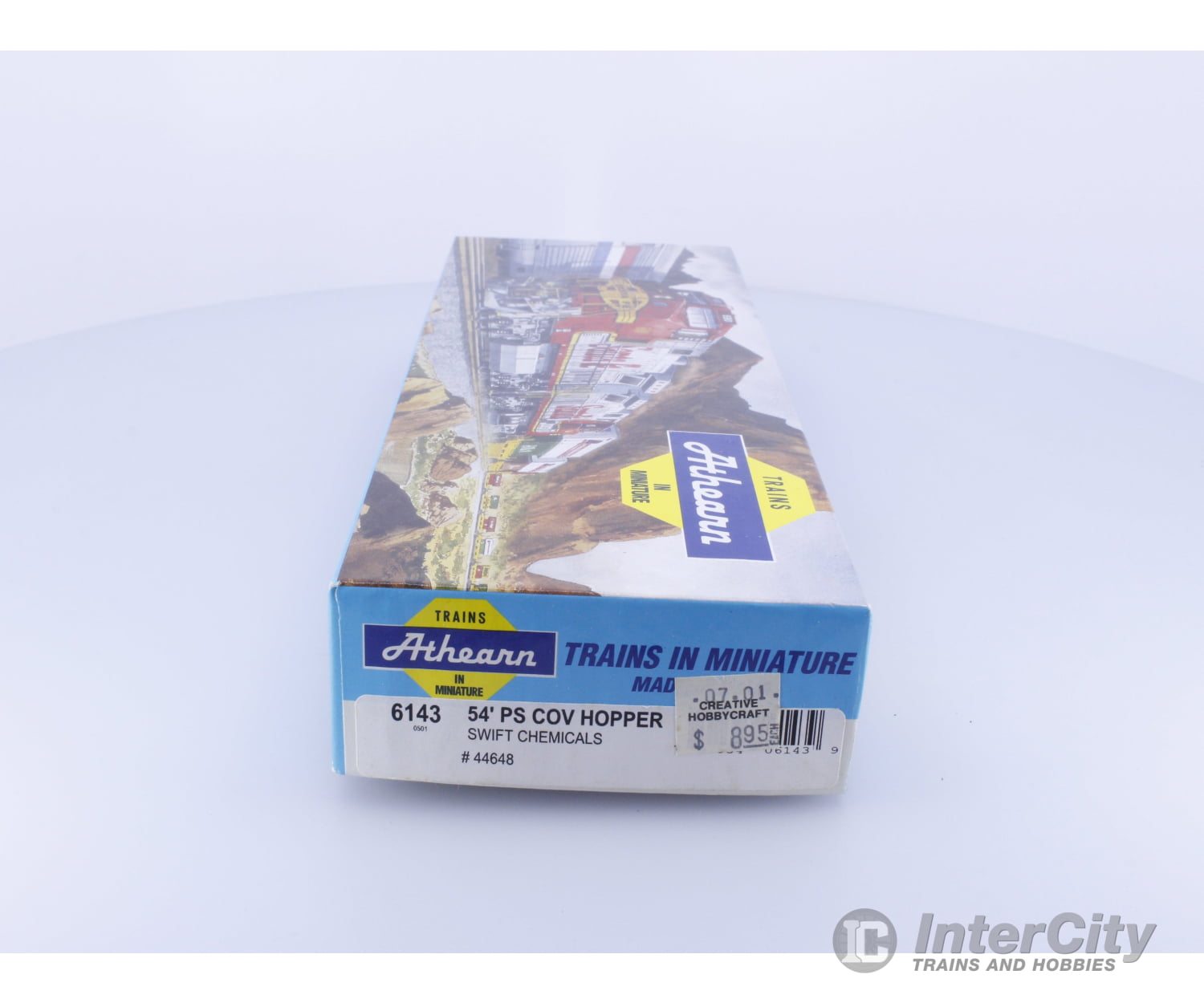 Athearn 6143 HO 54’ PS Covered Hopper Kit Canadian General Transit (CGLX/CGTX) 44648 Freight Cars
